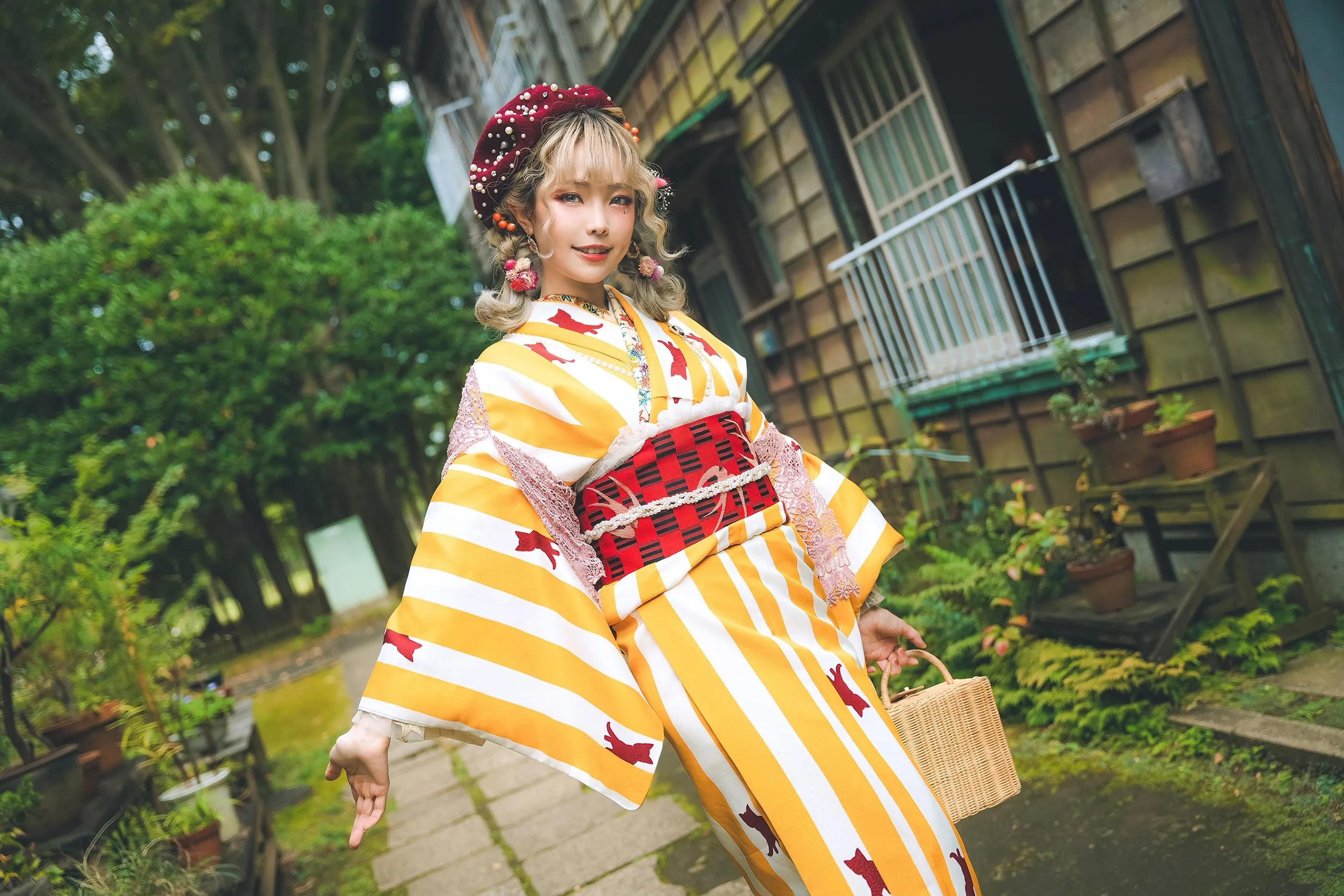 ElyEE子 – NO.90 [2020 Ely Collection] Digital photo set 10套-6 Retro Kimono II [62P]插图5